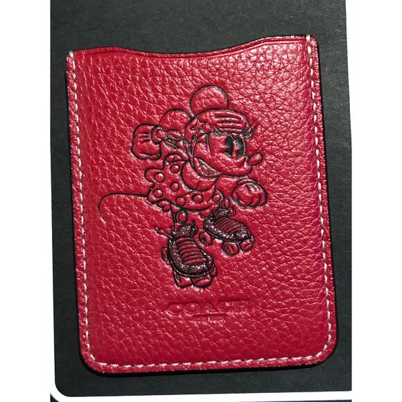 Coach Minnie Mouse Rollerskate Phone Pocket - Picture 9 of 10